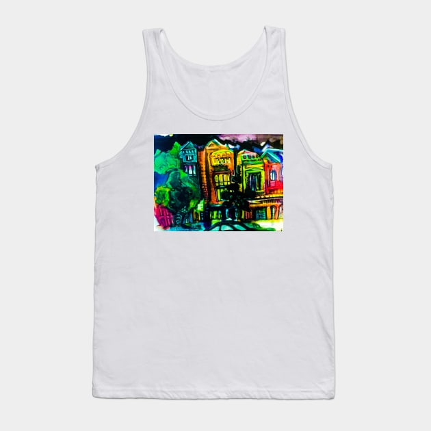 lime sanfran Tank Top by Pipsilk